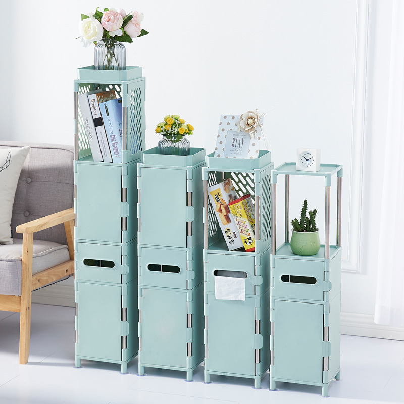 The Bathroom kitchen shelf is Elite Bathroom floor storage shelf