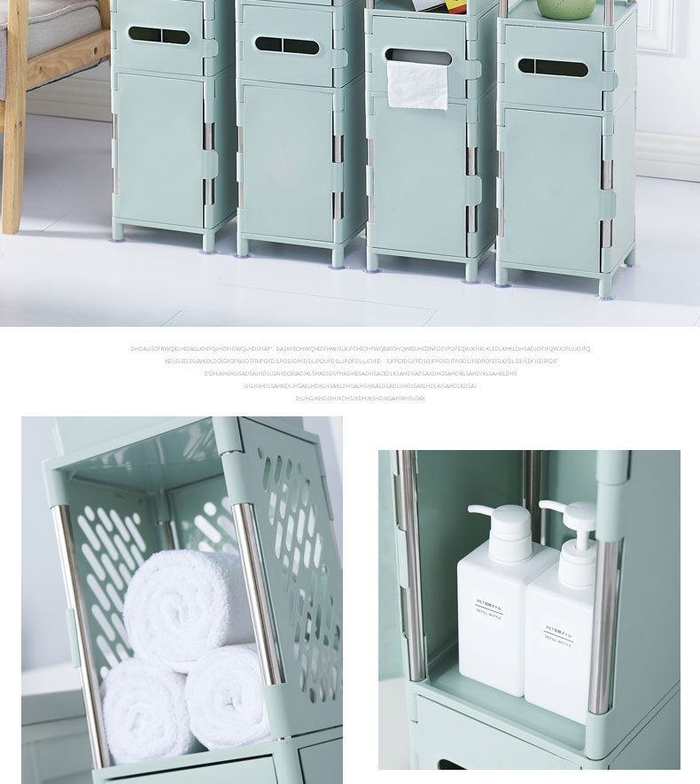 The Bathroom kitchen shelf is Elite Bathroom floor storage shelf
