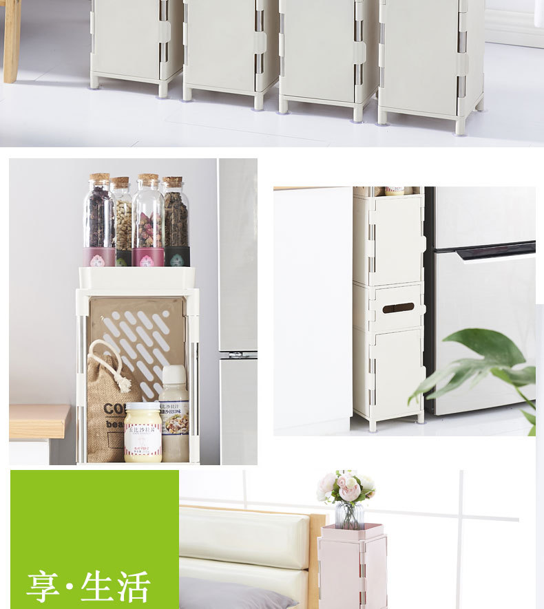 The Bathroom kitchen shelf is Elite Bathroom floor storage shelf