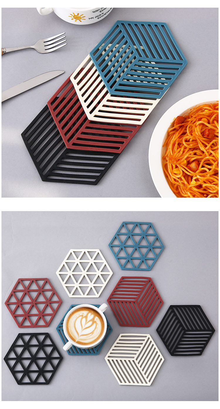 Hollow Solid Color Teacup Mat Nordic Style Home Supplies High Temperature Resistance Silicone Thermal Insulation Pad Non-Slip Heatproof Heat Resistance Bowl Mat Hollow Solid Color Teacup Mat Nordic Style Home Supplies High Temperature Resistance Silicone Thermal Insulation Pad Non-Slip Heatproof Heat Resistance Bowl Mat