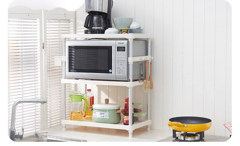 Adjustable bathroom kitchen corner shelf rack four TV rectangular rectangular frame Adjustable bathroom kitchen corner shelf rack four TV rectangular rectangular frame