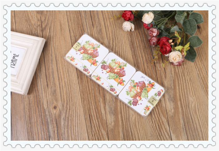 Wood Printing Teacup Mat Insulation Pad Coffee Cup Mat Water Cup Cup Holder Heat Shielding Pad Tea Ceremony Accessories