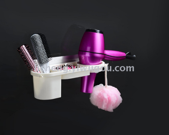 Toilet without&#039;m strength non - trace hanging bathroom toothbrush toothbrush rack cylinder toothbrush shelf sanitary ware
