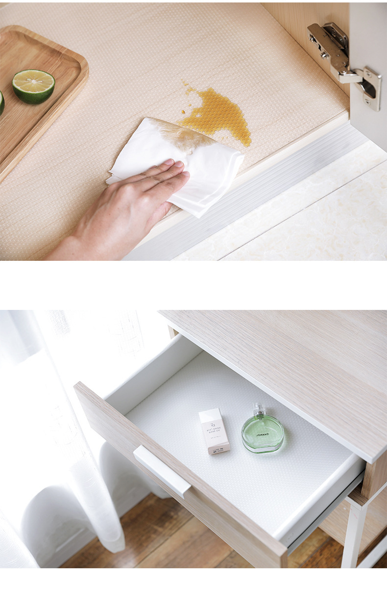 Eva Thick Transparent Drawer Liner Heat Insulation Moisture-Proof Table Mat Wardrobe and Cabinet Pad Paper Shoe Cabinet Liner