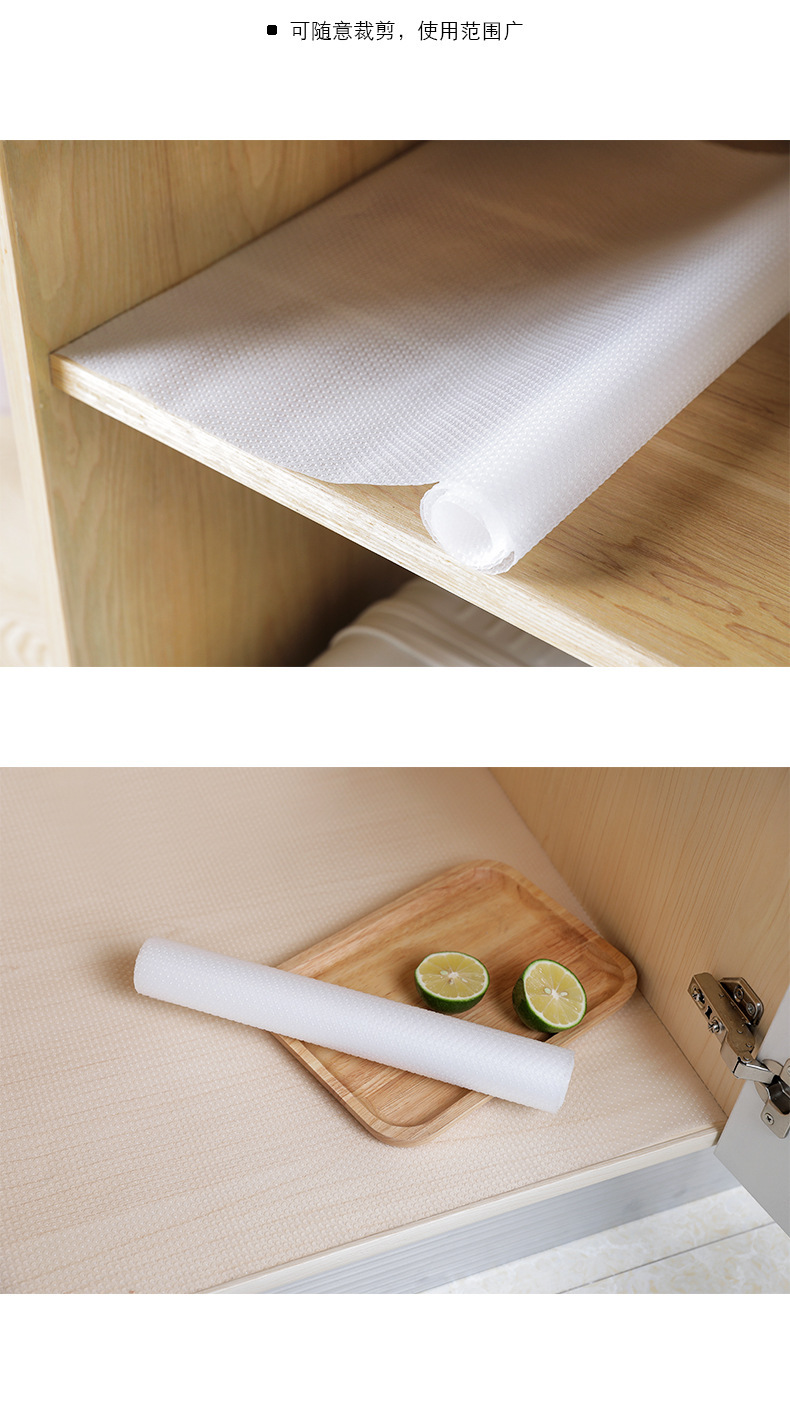 Eva Thick Transparent Drawer Liner Heat Insulation Moisture-Proof Table Mat Wardrobe and Cabinet Pad Paper Shoe Cabinet Liner