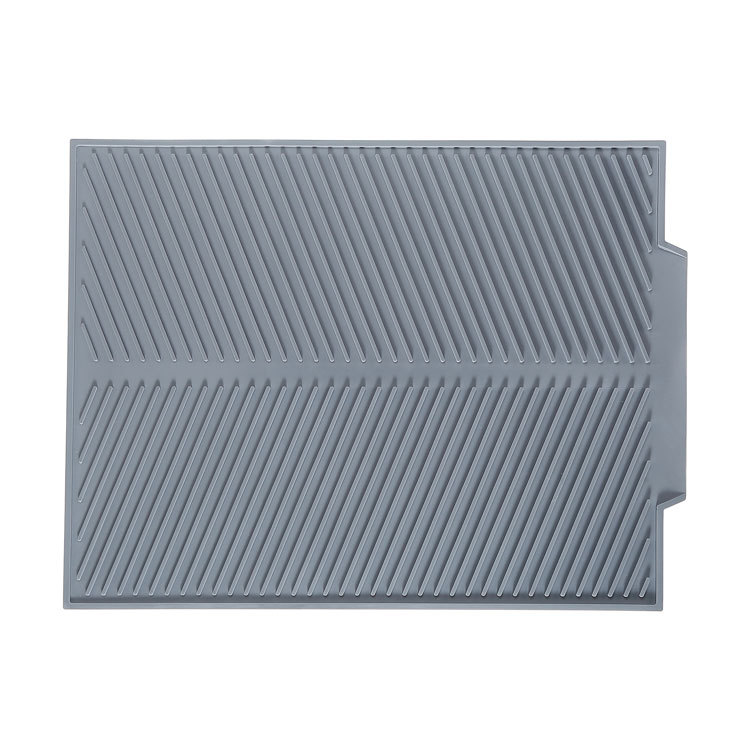 Spot Supply 324G Large Silicone Draining Pad Kitchen Multi-Functional Heat Insulation Drying Mat Kitchen Supplies