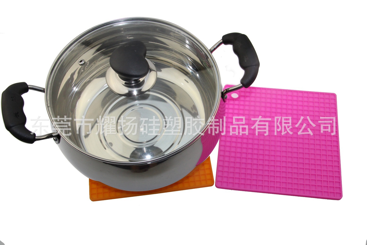 Spot Thickened 8mm Square Honeycomb Silicone Placemat Non-Slip Mat Heat Insulation Potholder Desk Set Plate Sand Pot Pad
