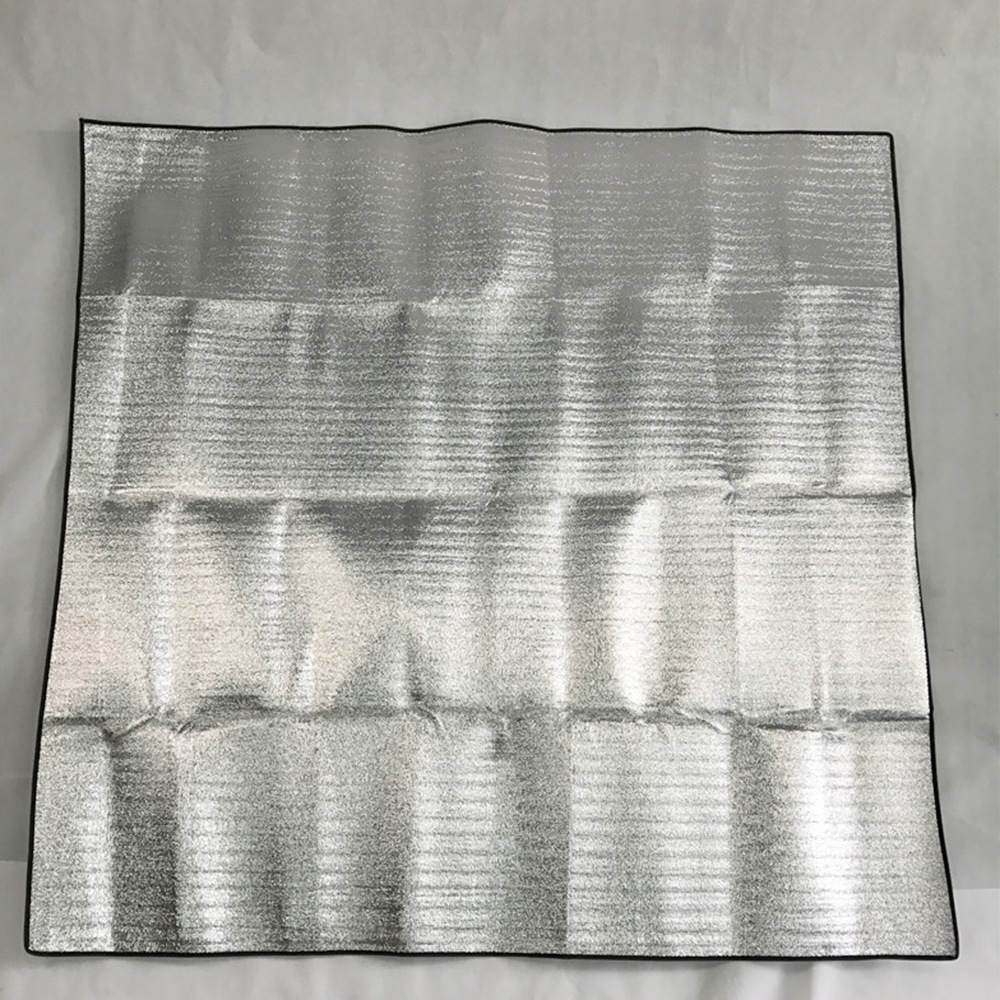 Tent Moisture-Proof Pad Outdoor Beach Mat Moisture-Proof Camping Mat Aluminum Film Mat Crawling Heat Insulation Mattress Wholesale