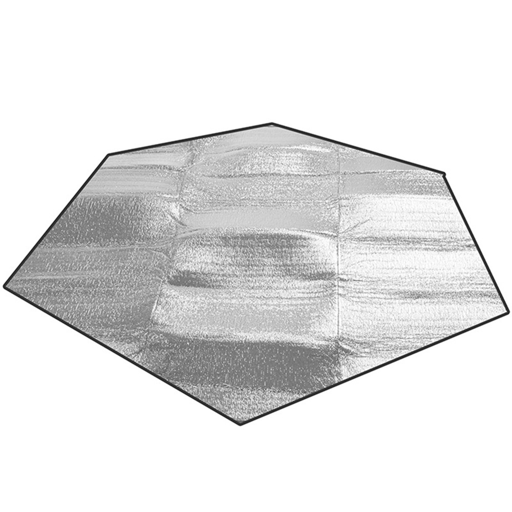 Tent Moisture-Proof Pad Outdoor Beach Mat Moisture-Proof Camping Mat Aluminum Film Mat Crawling Heat Insulation Mattress Wholesale