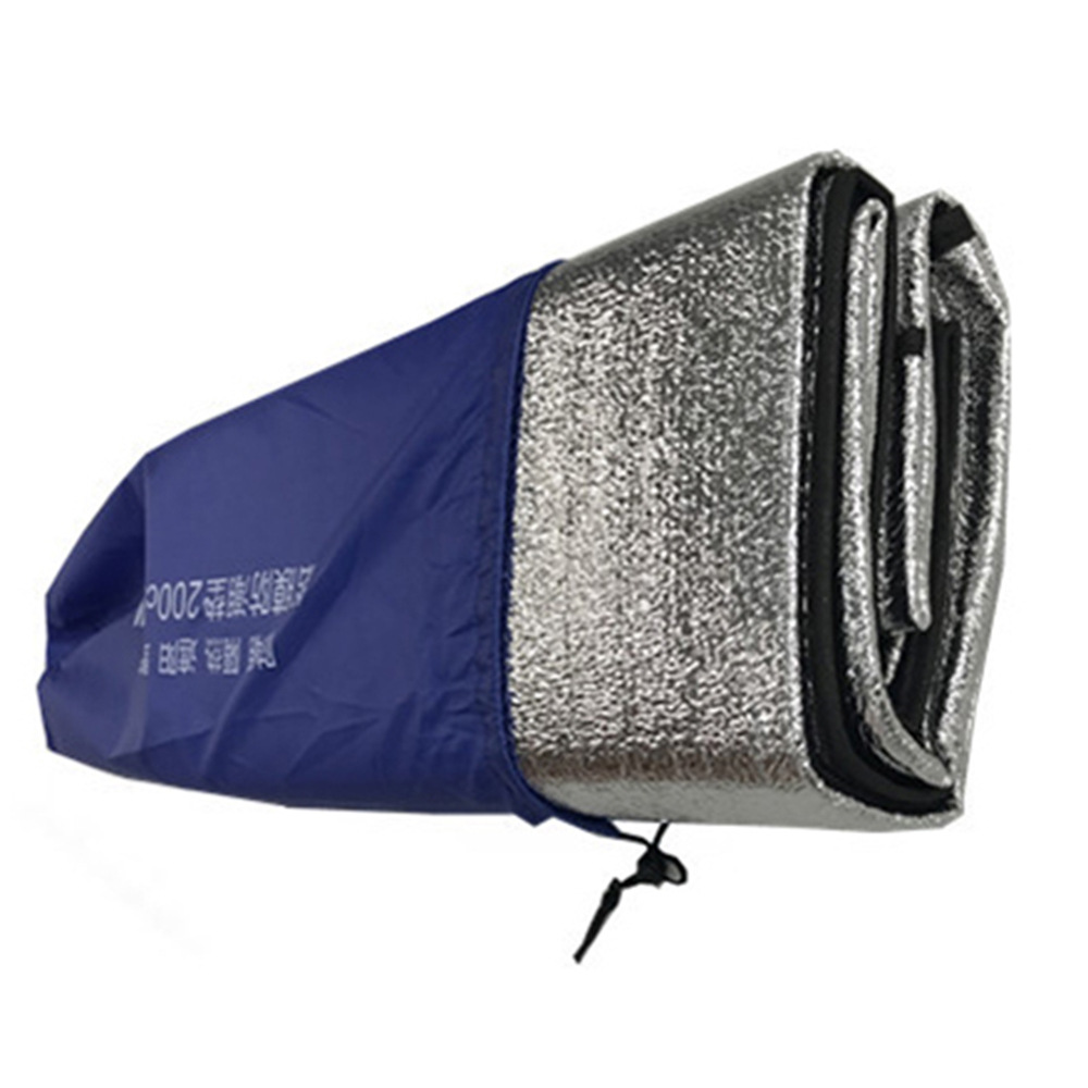 Tent Moisture-Proof Pad Outdoor Beach Mat Moisture-Proof Camping Mat Aluminum Film Mat Crawling Heat Insulation Mattress Wholesale