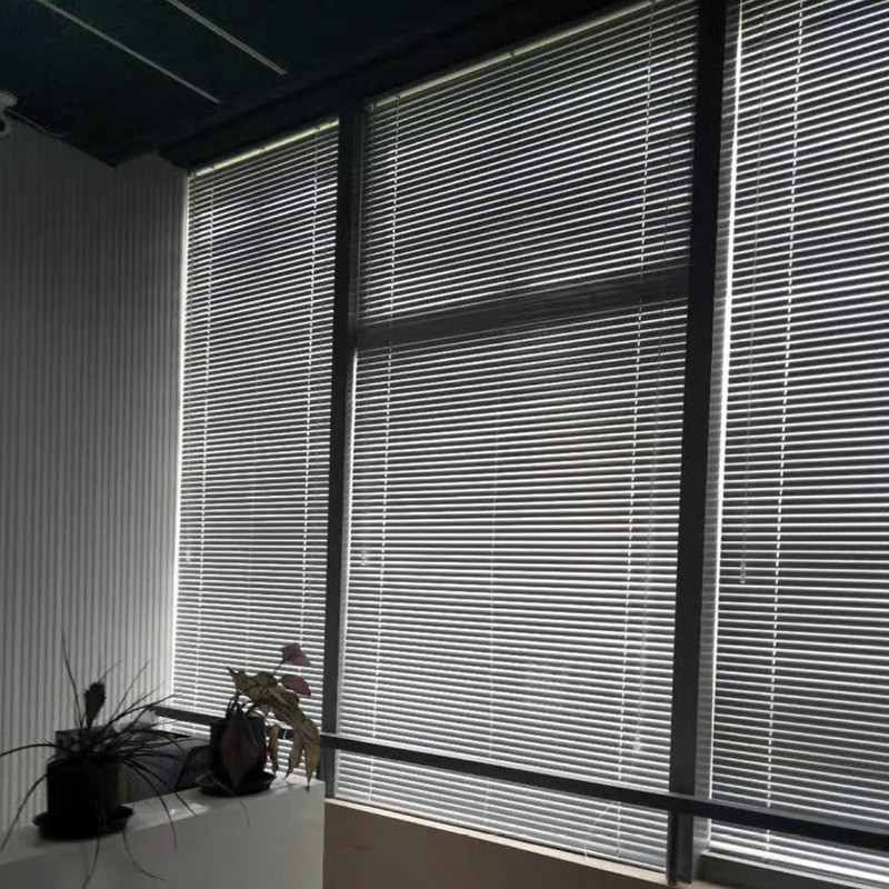 Louver Curtains Aluminum Alloy Rolling Curtain Blackout Curtains Office Louver Curtains Sun-Proof Office Curtains Office Curtain