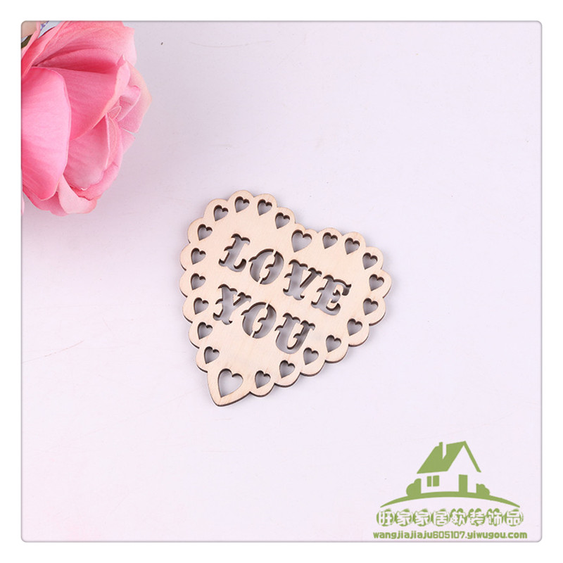 Creative hollow real wooden coasters ironing wood heat insulation bowl pad cartoon owl love