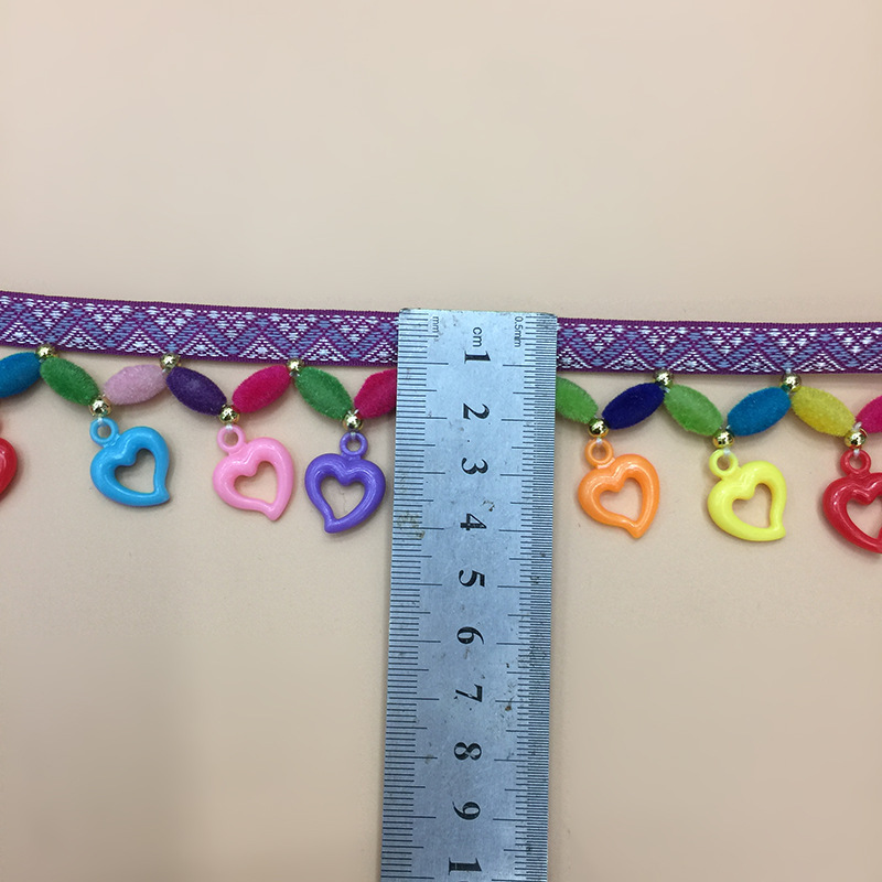 DIY Handmade Curtain Decorative Clothing Accessories Accessories Color Crystal Beads Curtains Beads Lace Factory Direct Sales