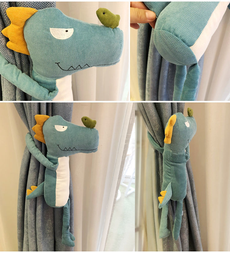 Cartoon Curtain Buckle Curtain Bandage a Pair of Animal Modeling Curtains Decoration a Pair of Animal Dolls Children's Room Decoration Cartoon Curtain Buckle Curtain Bandage a Pair of Animal Modeling Curtains Decoration a Pair of Animal Dolls Children's Room Decoration