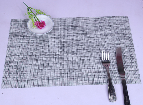 Simple European two-color dining pad PVC dining pad heat insulation pad 2*2 environmental protection dining pad waterproof non-slip dining pad wholesale Simple European two-color dining pad PVC dining pad heat insulation pad 2*2 environmental protection dining pad waterproof non-slip dining pad wholesale
