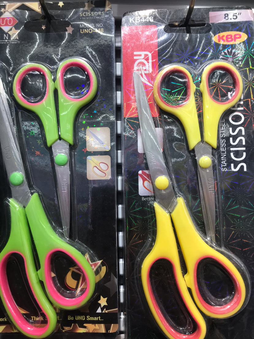 2PC /card scissors Students with scissors for office use