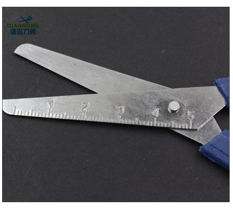Sharp Stainless Steel Scissors Imported Home Use Household Office Student Paper Cutting Scissors Factory Direct Wholesale