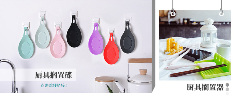 Cross-border green 12-piece set of silicone kitchen utensils and appliances with wooden handle non-stick high temperature resistant silicone spatula kitchen utensils and appliances