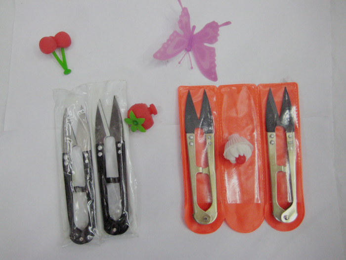 Factory direct KW-A2 a civilian cut leather trim sewing scissors cloth scissors, nail scissors, re