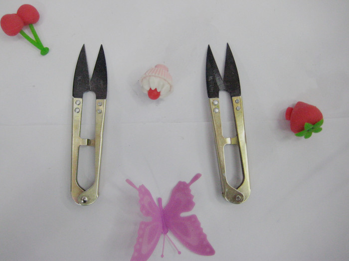 Factory direct KW-A2 a civilian cut leather trim sewing scissors cloth scissors, nail scissors, re