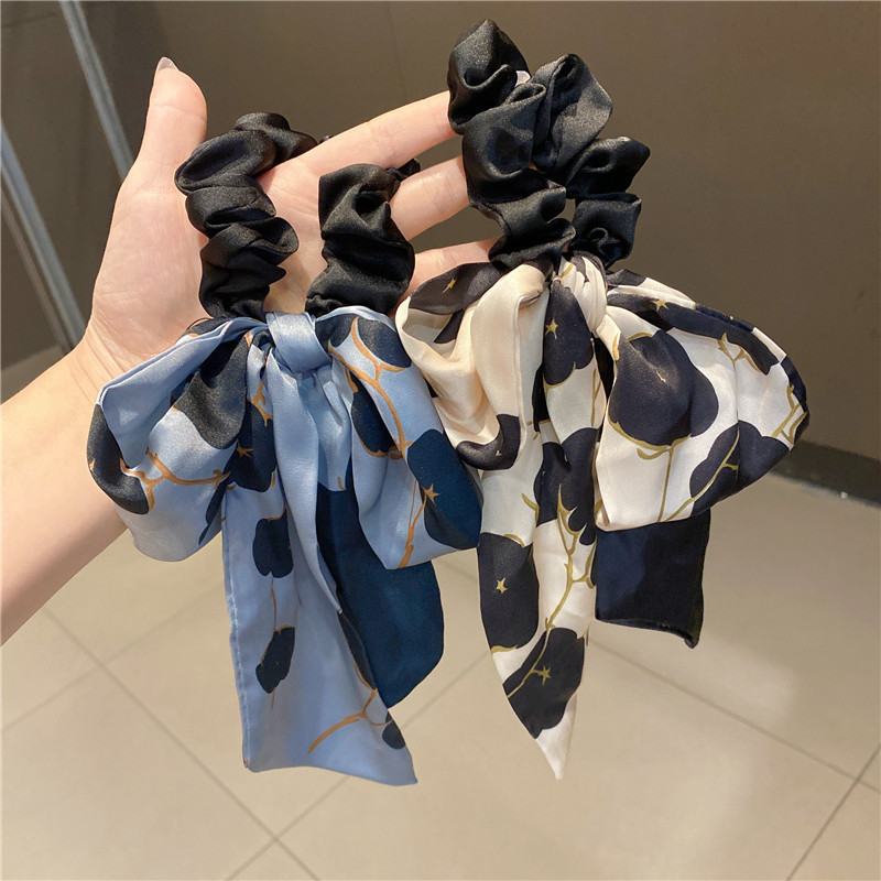 Korean Net Red Wave Point Bow Streamer Hair Tie Female Japanese Hair Band Tie Hair Rope Head Rope Headdress Bandeau Not Hurt Hair Korean Net Red Wave Point Bow Streamer Hair Tie Female Japanese Hair Band Tie Hair Rope Head Rope Headdress Bandeau Not Hurt Hair