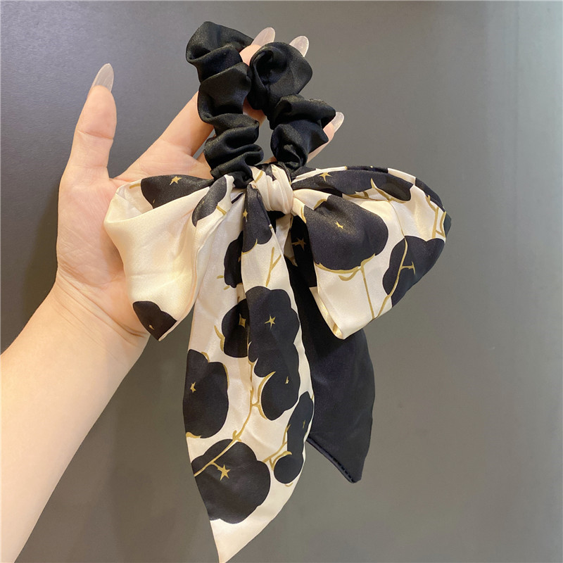 Korean Net Red Wave Point Bow Streamer Hair Tie Female Japanese Hair Band Tie Hair Rope Head Rope Headdress Bandeau Not Hurt Hair Korean Net Red Wave Point Bow Streamer Hair Tie Female Japanese Hair Band Tie Hair Rope Head Rope Headdress Bandeau Not Hurt Hair