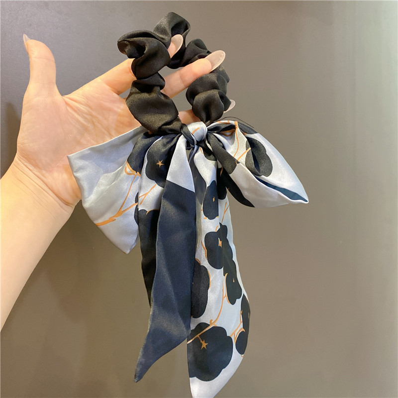 Korean Net Red Wave Point Bow Streamer Hair Tie Female Japanese Hair Band Tie Hair Rope Head Rope Headdress Bandeau Not Hurt Hair Korean Net Red Wave Point Bow Streamer Hair Tie Female Japanese Hair Band Tie Hair Rope Head Rope Headdress Bandeau Not Hurt Hair