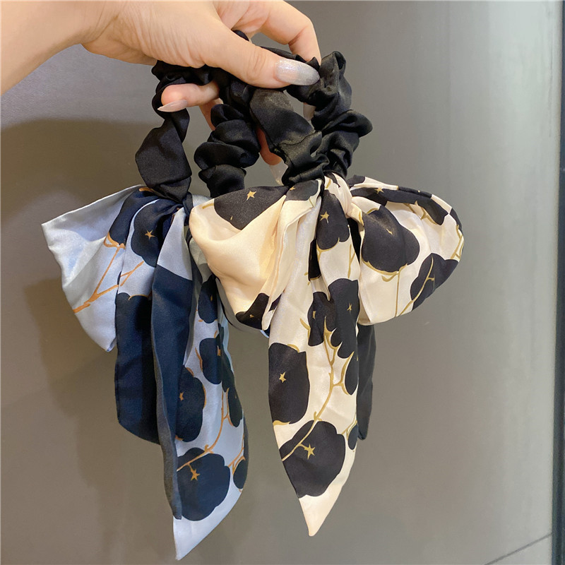 Korean Net Red Wave Point Bow Streamer Hair Tie Female Japanese Hair Band Tie Hair Rope Head Rope Headdress Bandeau Not Hurt Hair Korean Net Red Wave Point Bow Streamer Hair Tie Female Japanese Hair Band Tie Hair Rope Head Rope Headdress Bandeau Not Hurt Hair