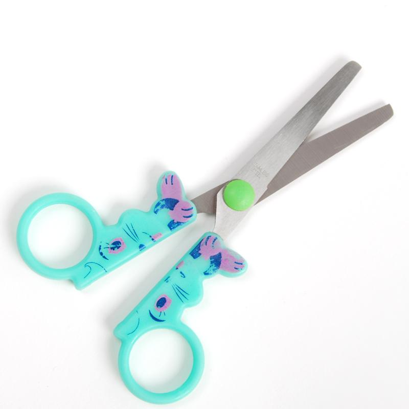 Stationery Cartoon Scissors Student Cartoon Scissors Cat Head Cartoon 5-Inch Student Cartoon Scissors