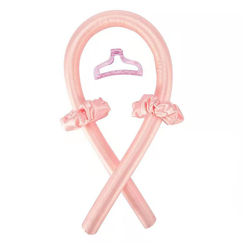 Factory Wholesale Amazon Lazy Sleep Hair Curler Sponge Heat-Free Rubber Hair Curler Big Wave Roll 3-Piece Set