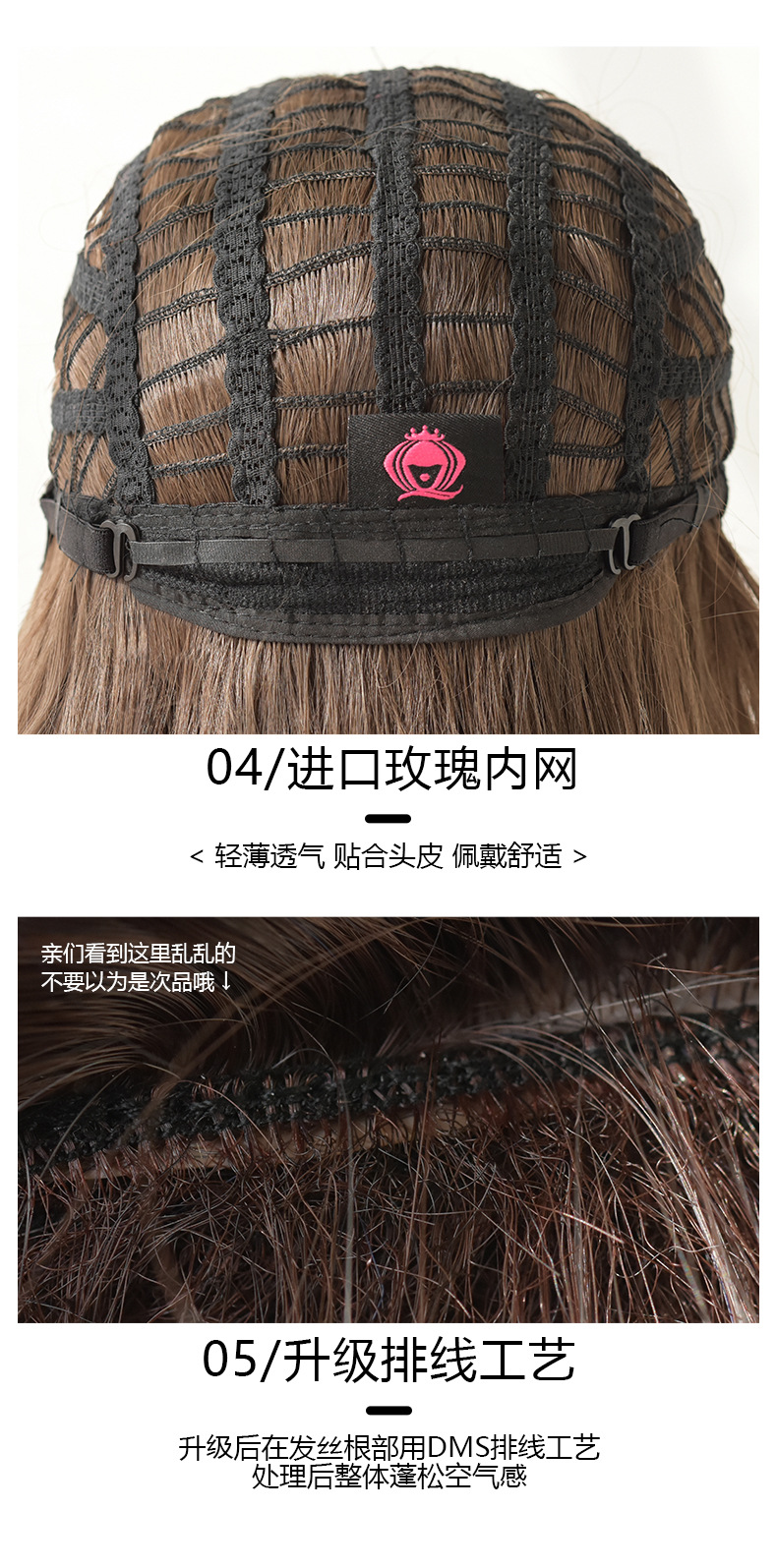 Factory Wholesale Wig Female Long Hair Comic Bangs Internet-Famous round Face Big Wave Fluffy Full-Head Wig Long Curly Hair Factory Wholesale Wig Female Long Hair Comic Bangs Internet-Famous round Face Big Wave Fluffy Full-Head Wig Long Curly Hair