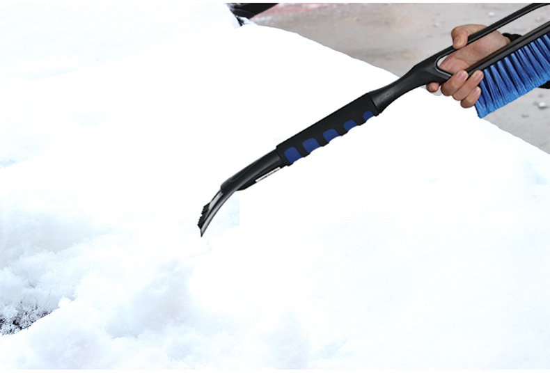 EVA cotton with a long handle snow brush multi-purpose snow spatula X66