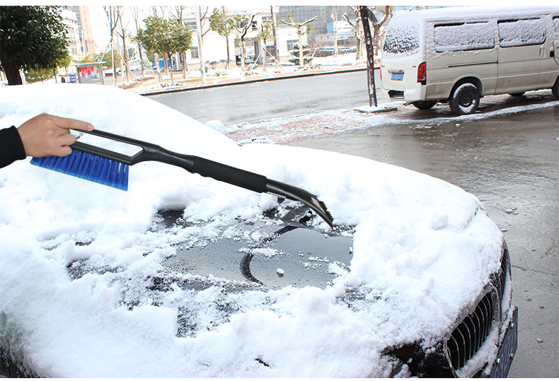 EVA cotton with a long handle snow brush multi-purpose snow spatula X66