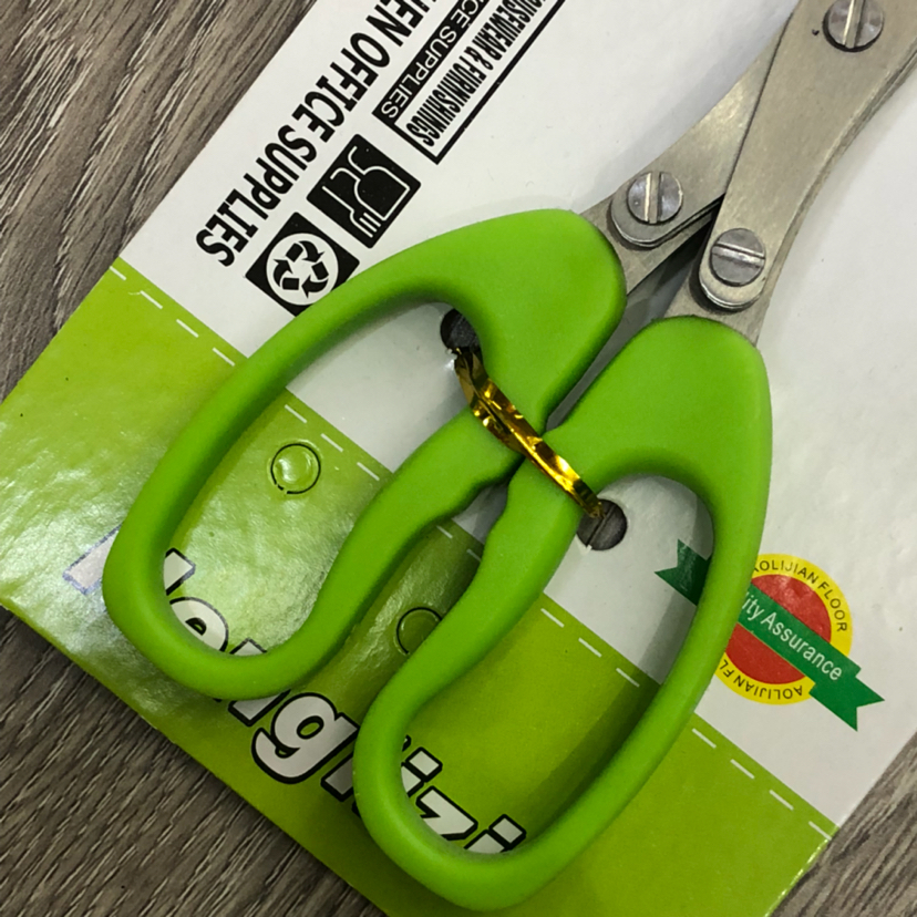 131-5 scissors, kitchen scissors, green onion scissors