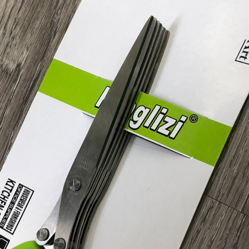 131-5 scissors, kitchen scissors, green onion scissors