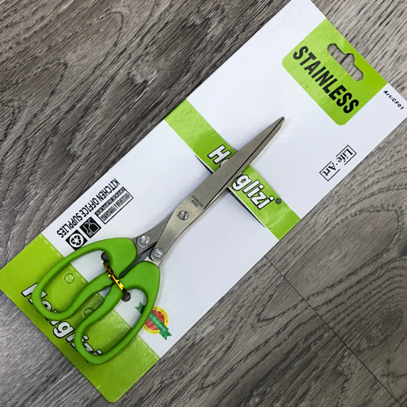 131-5 scissors, kitchen scissors, green onion scissors