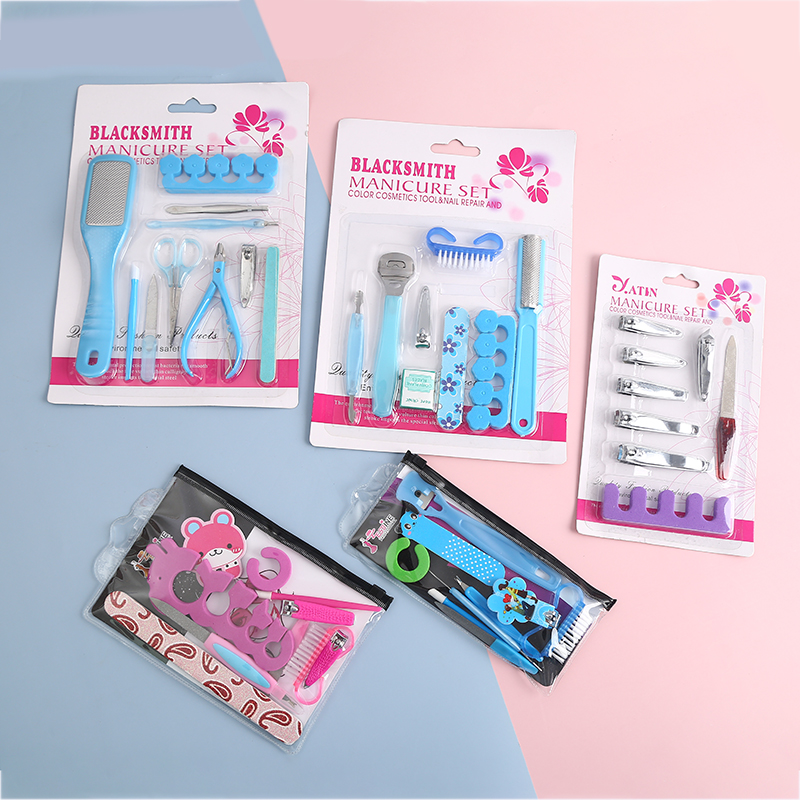 Beauty Tools Nail Clippers Baby Scissors Nail Clippers Nail Rub Foot Scraper Anti-Pinch Safety Care Supplies