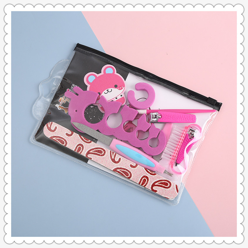 Beauty Tools Nail Clippers Baby Scissors Nail Clippers Nail Rub Foot Scraper Anti-Pinch Safety Care Supplies