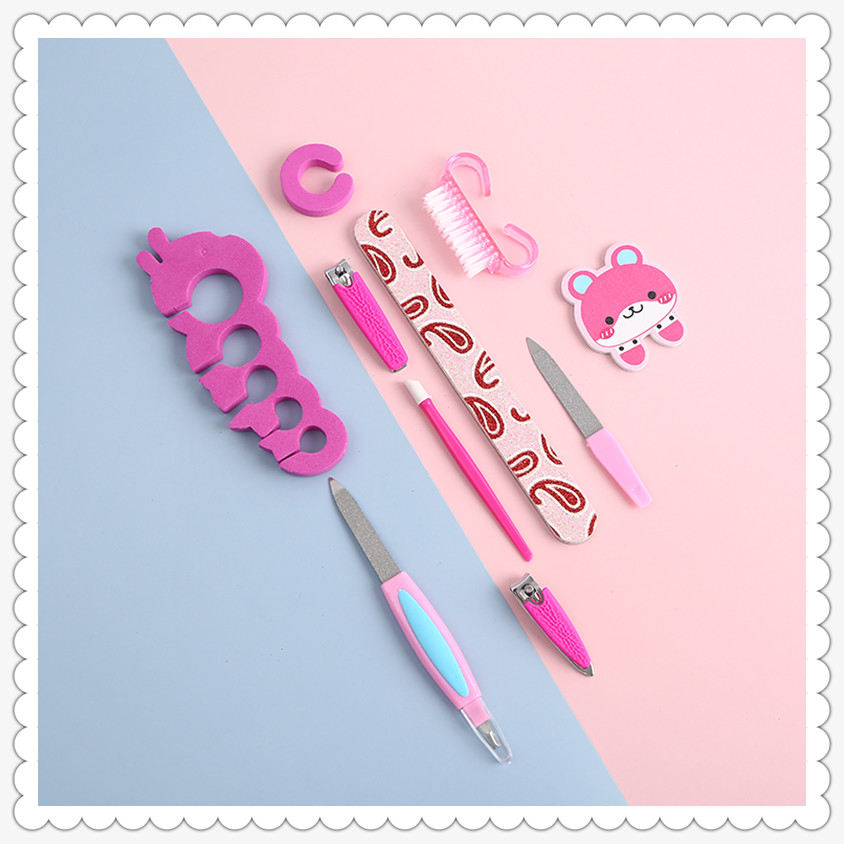 Beauty Tools Nail Clippers Baby Scissors Nail Clippers Nail Rub Foot Scraper Anti-Pinch Safety Care Supplies