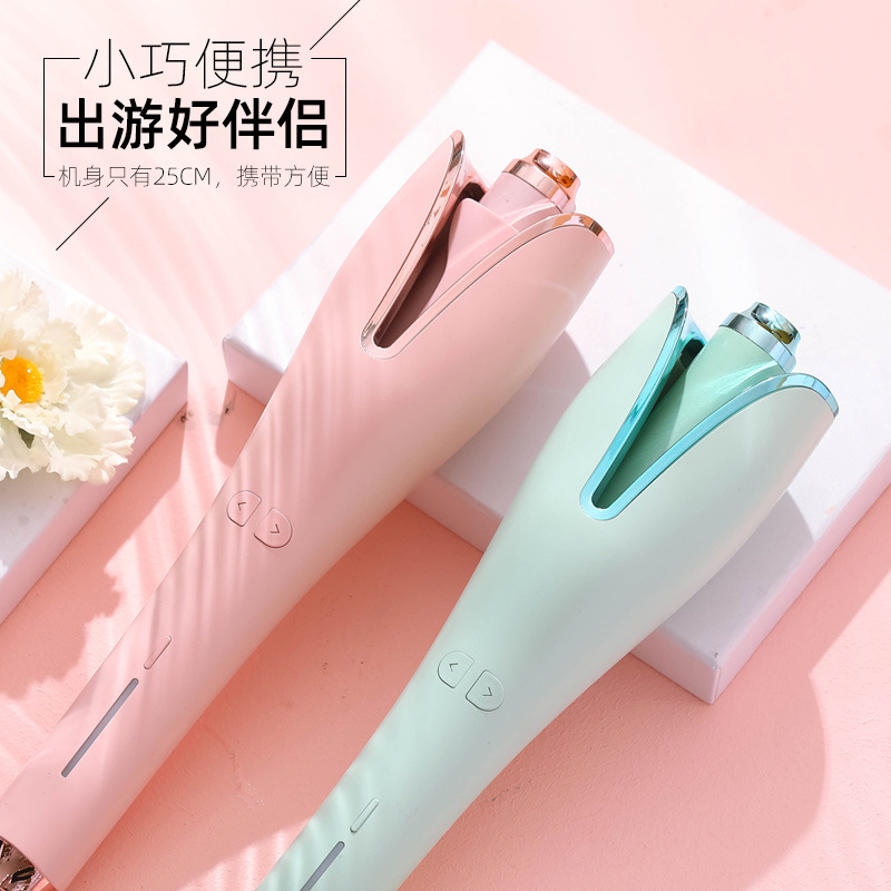 Automatic Hair Curler for Curling Or Straightening Convenient Lazy Hair Curler Automatic Egg Roll Large Wave Spiral Hair Curler