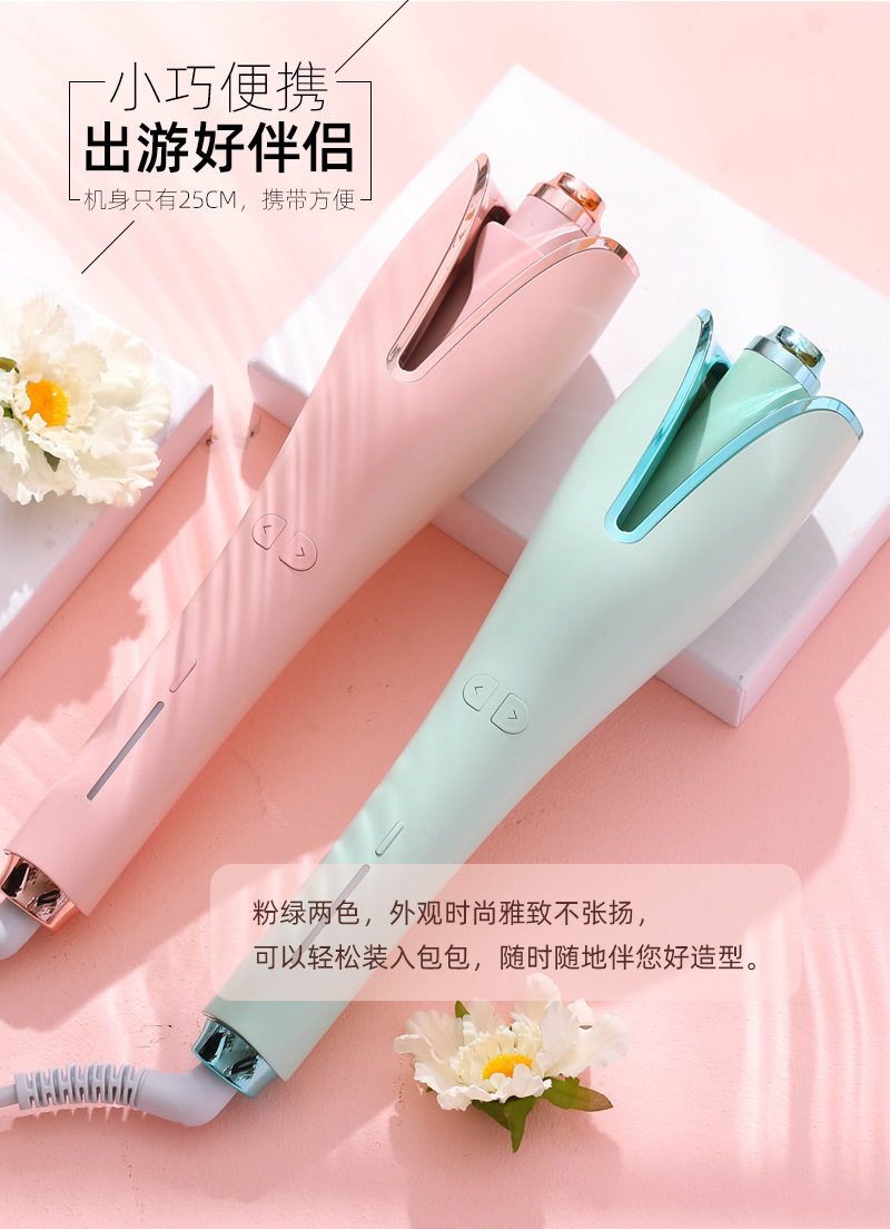 Automatic Hair Curler for Curling Or Straightening Convenient Lazy Hair Curler Automatic Egg Roll Large Wave Spiral Hair Curler Automatic Hair Curler for Curling Or Straightening Convenient Lazy Hair Curler Automatic Egg Roll Large Wave Spiral Hair Curler