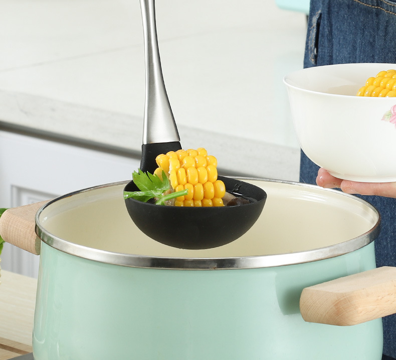 304 Spatula Silicone Spatula Spatula Non-Stick Spatula Kitchen Household Two-Piece Set Spatula Spoon High Temperature Resistant 304 Spatula Silicone Spatula Spatula Non-Stick Spatula Kitchen Household Two-Piece Set Spatula Spoon High Temperature Resistant