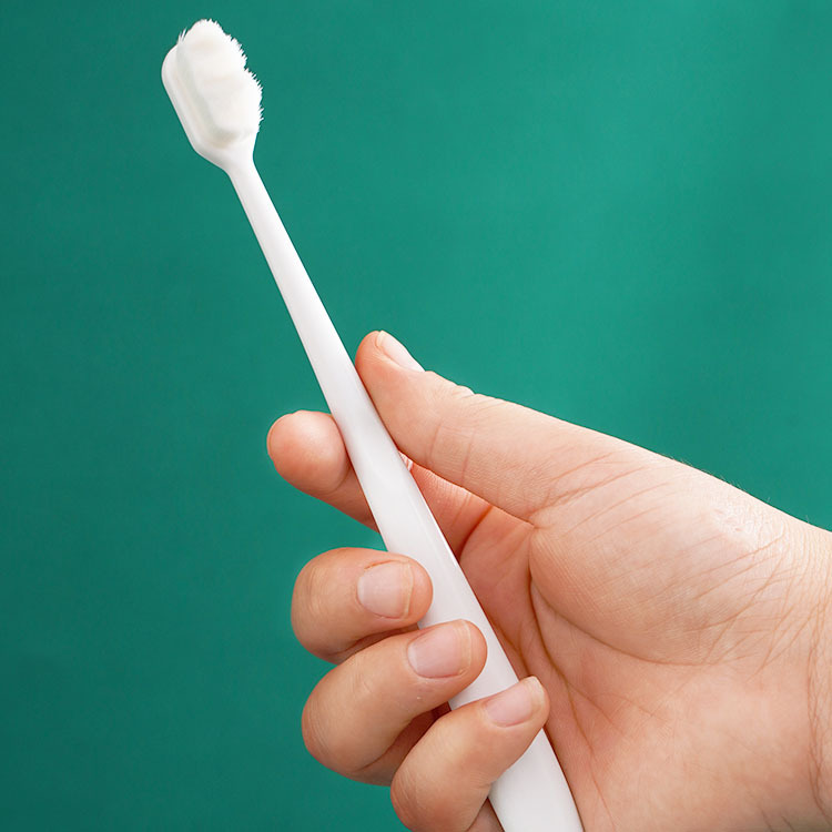 Japan Wanmao Root Toothbrush Soft Fine Hair Internet Celebrity Toothbrush Pregnant Woman Confinement Wave Toothbrush Household Interdental Brush