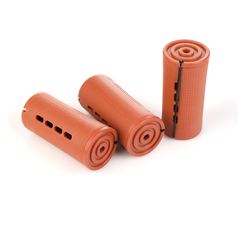 Cross-Border More Sizes with Lid Hair Curlers American Cold Wave Rod Hair Curler Perm Tool Plastic Curlers