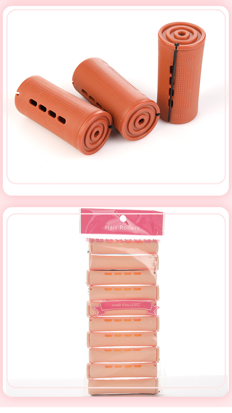 Cross-Border More Sizes with Lid Hair Curlers American Cold Wave Rod Hair Curler Perm Tool Plastic Curlers Cross-Border More Sizes with Lid Hair Curlers American Cold Wave Rod Hair Curler Perm Tool Plastic Curlers