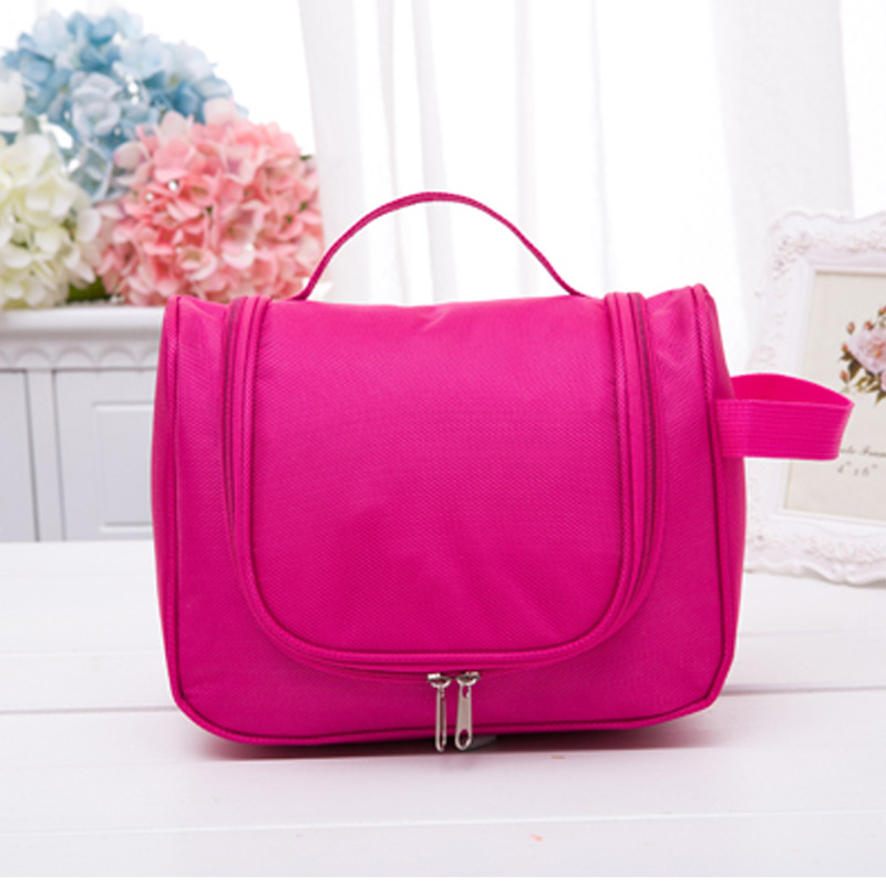 Hook wash bag pure cosmetics storage bag 600D wash bag portable wash bag