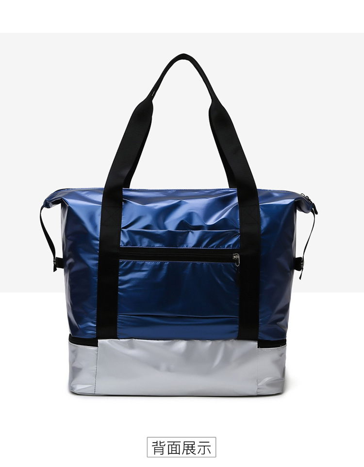 Fashion Casual Fitness Storage Bag New Large Capacity Simple Handbag Dry Wet Separation Travel Storage Bag 2021