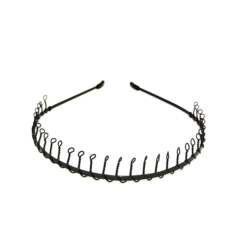 Hairband Headband Korean Invisible Sports Tide Simple Korean Style Back Head Hairband Wave Hair Clip Headdress Headband Hairband Headband Korean Invisible Sports Tide Simple Korean Style Back Head Hairband Wave Hair Clip Headdress Headband