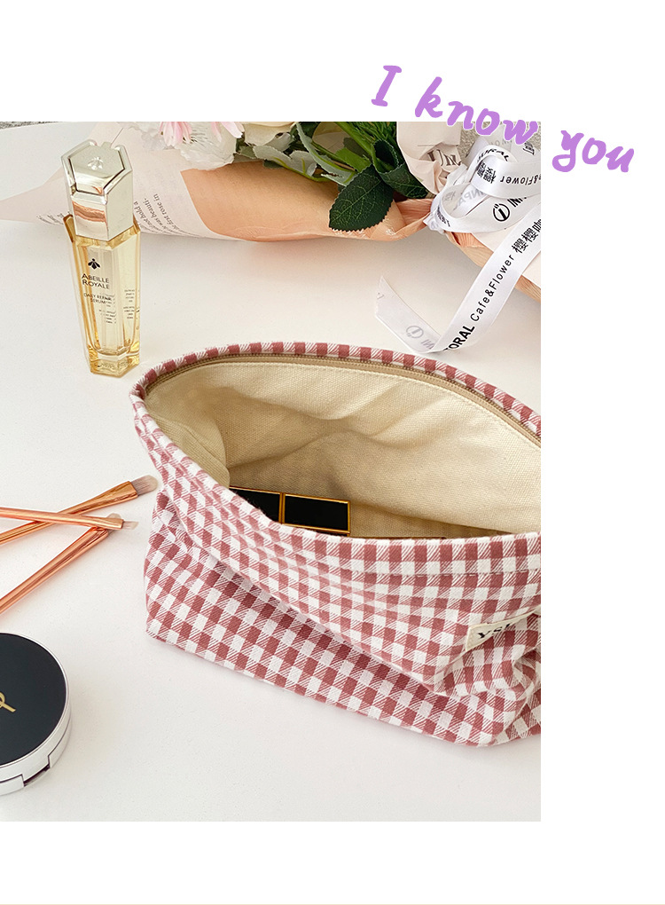 Cosmetic Bag Hand-Held Flat Bag Portable Korean Storage Bag Cosmetics Storage Bag Can Be Customized Logo Factory Foreign Trade Cosmetic Bag Hand-Held Flat Bag Portable Korean Storage Bag Cosmetics Storage Bag Can Be Customized Logo Factory Foreign Trade