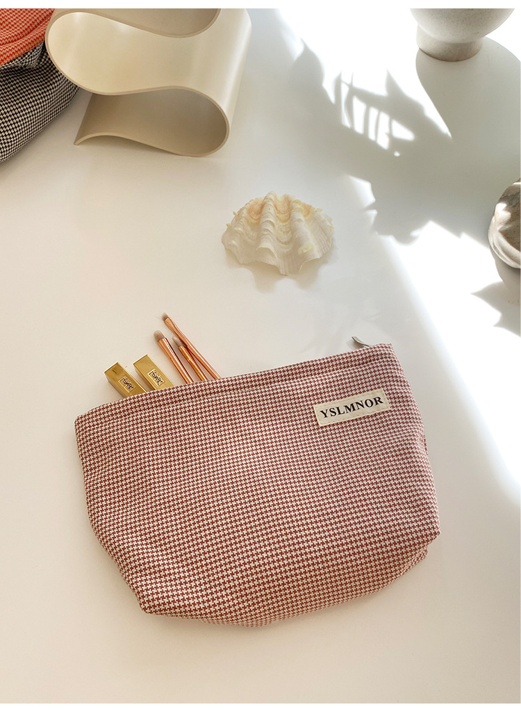 Cosmetic Bag Hand-Held Flat Bag Portable Korean Storage Bag Cosmetics Storage Bag Can Be Customized Logo Factory Foreign Trade Cosmetic Bag Hand-Held Flat Bag Portable Korean Storage Bag Cosmetics Storage Bag Can Be Customized Logo Factory Foreign Trade